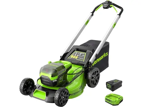 Cortacésped Greenworks Pro 60V, inalámbrico y autónomo