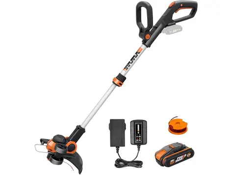 WORX WG163E.1 Desbrozadora con batería - Negro/Plateado/Naranja