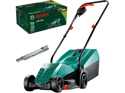 Cortacésped Bosch ARM 3200 (1200W, 32cm, Verde)