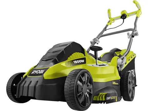 Cortacésped RYOBI Eléctrico 1500 W 36cm - Altura Ajustable, Mulching - RLM15E36H