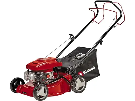 Cortacésped Einhell GC-PM 40/2 S: Potente y versátil, ajuste de altura y bolsa colectora 45l.