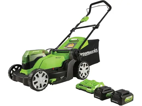 Cortacésped inalámbrico Greenworks 24V/48V 17