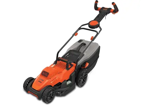 BLACK+DECKER BEMW461ES-QS - Cortacésped eléctrico 1400W 34cm