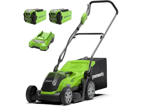 Greenworks G40LM35K2X Cortacésped Batería 400m² 35cm + 2 Baterías 40V 2Ah + Cargador 3 Años