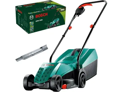 Cortacésped Bosch ARM 3200 (1200W, 32cm, Verde)