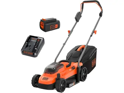 BLACK+DECKER BcmW3336L1, Cortacésped 36V, Ancho 33 cm, 1 Batería de 2.5 Ah