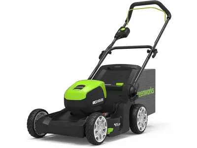 Cortacésped Greenworks Pro 80V 41cm ¡Inalámbrico!