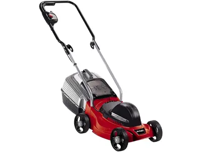 Cortacésped eléctrico Einhell GC-EM 1030/1 | Ancho de corte 30 cm | Color rojo y negro